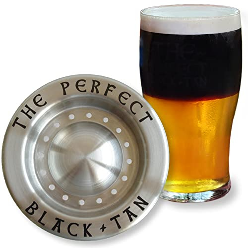 The Perfect Black and Tan Beer Layering Tool for Guinness | Bartender/Bar Accessory, For Layered Beer Cocktails