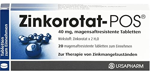 ZINKOROTAT POS magensaftresistente Tabletten 20 St