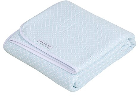 LITTLE DUTCH 0203 Kinderbett-Decke Sweet Mint 110 x 140 cm