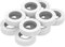 AUPROTEC 10x Isolierband weiß 15mm x 10m VDE Isoband PVC Elektriker Klebeband DIN EN 60454-3-1