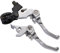 GOOFIT 22mm 7/8'' Faltbar Brems und Kupplungshebel Satz Ersatz für 50cc 70cc 90cc 110cc 125cc Dirtbike