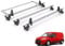 Van Demon Rhino Roof Rack for Ford Transit Connect (2013-2023) 3 Kammbar Fleet Roof Bars & Rear Ladder Roller with Loadstops - KR23/TA3FL/KLS2