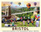 OG Bristol Clifton Suspension Brücke Heißluftballons Magnet