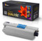 Print-Klex Tonerkartusche kompatibel für Oki MC332 DN MC340 Series MC342 DN MC342 DNW 44973536 Schwarz Black - Office Line Serie