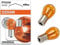 2x Osra.m PY21W 12V 7507-02B Orange Blinker vorne hinten Seitenblinker Ersatz Halogen Lampe E-geprüft