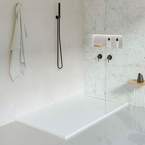 KOES - Plato de Ducha de Resina Modelo LIENA – 70x180 – Blanco RAL 9003
