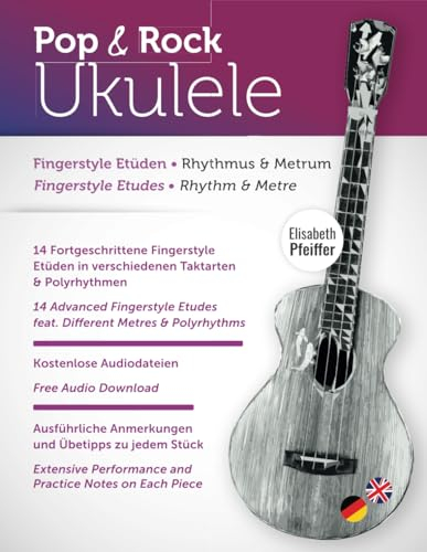 Fingerstyle Etüden - Fingerstyle Etudes: Rhythmus & Metrum - Rhythm & Metre (Ukulele Repertoire)