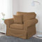 Dagra Bezug für Sessel Ektorp (Warm Brown A19)