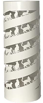 Mango Steam Cat Spiral Umbrella Stand, White