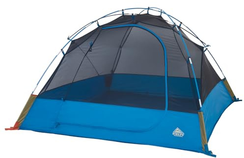 Kelty Tanglewood 2 or 3 Person Backpacking and Car Camping Tent – Sturdy Frame, Quick Corners for Easy Setup, Double Stake Vestibule, Clip-on Rainfly (3P)