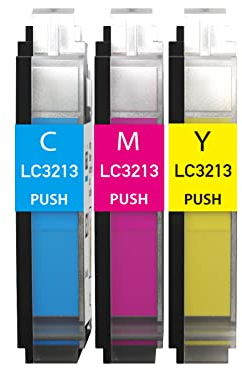 akaca LC3213 Druckerpatronen Kompatibel mit Brother LC 3211 LC 3213 Patronen (1 Cyan, 1 Magenta, 1 Gelb), für MFC-J497DW MFC-J890DW MFC-J895DW DCP-J572DW DCP-J772DW DCP-J774DW