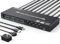 KVM Switch HDMI 4 Port 4K@60Hz 2K@120Hz Simulation EDID,MLEEDA HDMI USB Switch für 4 PC teilen sich 1 Monitor und 4 USB 3.0 Port, mit Desktop Controller und KVM Kabeln