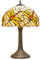 Blivuself Green Dragonfly Tiffany Style Stained Glass Table Lamp Bedroom Bedside Reading Desk light For Office Dormitory Retro Unique Cute Accent Decor Cottage 12 Village Gift Nightstand Lamps