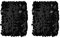 iiniim Damen Armstulpen Glitzer Handstulpen Pailletten Armbänder Kurz Fingerlose Handschuhe Accessoires Disco Fasching Karneval Kostüm Schwarz Einheitsgröße