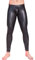 RUMAOZIA Herren Leder Leggings Made in Germany - Lederhose Meggings Wetlook Latex Lack in Schwarz Matt - Kunstleder Enganliegend Hose