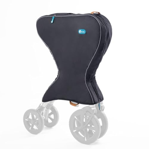 Saljol Transporttasche, Zubehör für den Saljol Allround- und Carbon Rollator, Schwarz, Schutz beim Transport