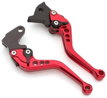 CAITS Für Ho&nda FMX 650 FMX650 05-06 CNC Einstellbare Motorrad Bremse Kupplung Hebel Motorrad Bremshebel Zubehör Griff Griffe Kupplungshebel für Motorräder (Color : Qw3)
