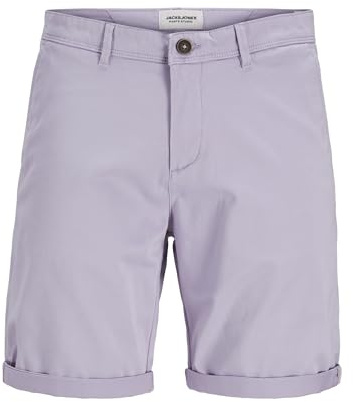 JPSTBOWIE JJSHORTS Solid SN, Languid Lavender, L
