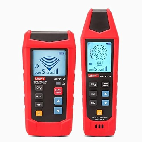 UT25CL Localizzatore di cavi Tester per cavi di rete LAN Inseguimento del cavo Misura POE NCV Test senza contatto Sicurezza elettrica Rileva traccia