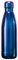 Mi Ko Mi Ka Botella de Agua Térmica de Acero Inoxidable Reutilizable | Sin BPA | Mantiene 24H Frio / 12H Calor | Hermética - Doble Pared a Prueba de Fugas (Azul Metálico, 500ml)