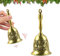 Tischglocke, yisight Bell, Handglocke, Weihnachtsglocken, Resturant Service Glocke, Metall Glocken, für Schule, Abendessen am Empfang, Hotelservice, Meditationsgebet (Bronze)