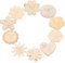 KONTONTY 10St bastelset basteln für Pädagogisches holzspielsachen Painting Set for Kinderaccessoire Holzspielzeug Kinderkreisel Bunte Tops hölzern