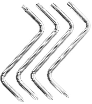 4 Stück Schutzblech Schraubendreher aus Chrom Vanadium Stahl