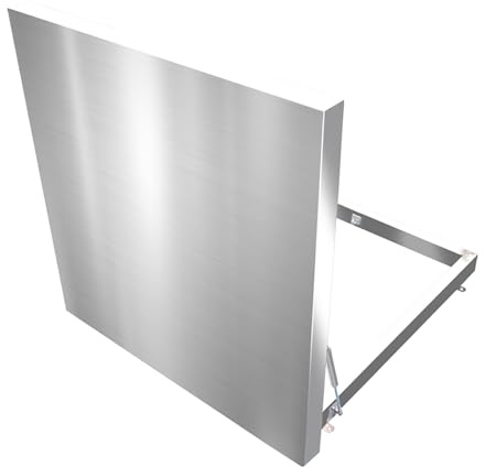 Hochversiegelte Kellerfenster-Schachtabdeckungen, Edelstahl-Dachdeckluke, Notausstiegsdachfenster, Dachlukenabdeckung, Dachzugangsdeckel für Brunnenköpfe, Keller, Schacht, Inspektionsöffnung