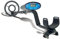 Bounty QSI-PL Hunter Quick Silver Metalldetektor Suchgerät mit LCD-Display, 4-Segment-Zielobjekt-Identifizierung, 3-Ton-Audiosignal, automatischem Bodenausgleich und wasserdichter Suchspule