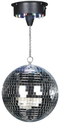 Cheetah 8 Inch Mirror Ball Kit Silver