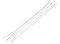 sourcing map 700 mm lang 4.6 mm Breit Edelstahl besprüht Kabelbinder 5 x de