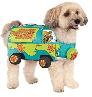 Official Rubie's Scooby-Doo Mystery Machine Pet Dog Costume, Size: Large Neck to Tail 22 inch, Chest 20 inch Halloween Halloween