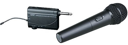 KARMA ITALIANA SET 1000 - Radiomicrofono Gelato/Palmare UHF a Batteria Ideale Per Presentatori, Animatori, Karaoke, Ecc
