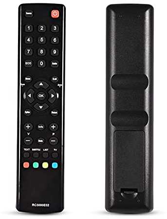 VBESTLIFE- Telecomando di ricambio per TV TCL RC3000E02