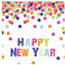 Unser schönster Tag 20 Servietten Happy New Year Sylvester SV0058