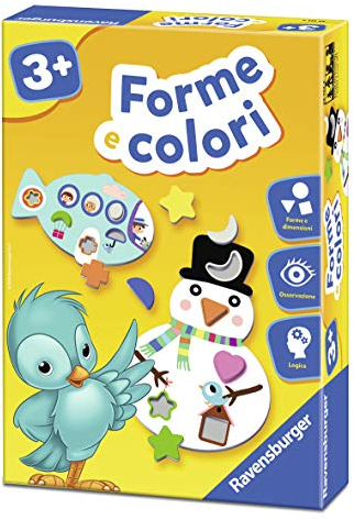 Ravensburger Italy 24122 – Formen und Farben Spiel Lernspielzeug
