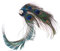 Beaupretty Feder Haarspange Fascinators Pfau Flapper Kopfschmuck Frauen Party Kopfbedeckungen Haarschmuck Schmuck für Frauen und Mädchen