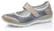 Rieker Damen Low-Top Sneaker L32B5, Frauen Halbschuhe,Laufschuhe,straßenschuhe,Strassenschuhe,Sportschuhe,Turnschuhe,blau Kombi (42),36 EU / 3.5 UK