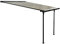 WESTMANN Terrassenüberdachung Bruce | 300x313x270 cm Schwarz | Aluminium Terrassendach inklusive Hardtop für Sonnenschutz