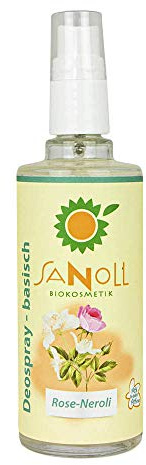 SANOLL Deospray basisch - Rose-Neroli 100ml