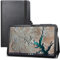 LIFANG Compatible with Nokia T20 Case,Slim Folio Folding Stand PU Leather Cover for 10.4 Nokia T20 Tablet,Black