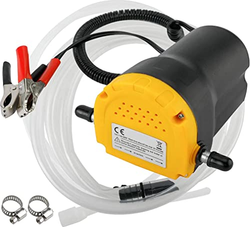 JOMAFA Bomba de Aceite 12V 80W - para Transferencia de Aceite y Diésel (Auto, Moto)