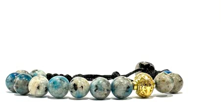 Samsara Tibetisches Buddhistisches Armband, Verstellbare Länge, Mystisches Glücksbringer-Schmuckstück - Hochfestes gewachstes Baumwollband (K2)