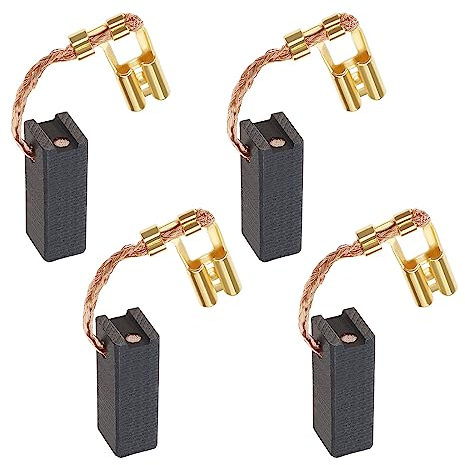 EMSea 2 Paar Kohlebürsten Auto Stop kompatibel mit Holzher 2410 2411 2420 Bandschleifer 6,4 x 8 x 18 mm Elektrowerkzeug-Ersatzteile
