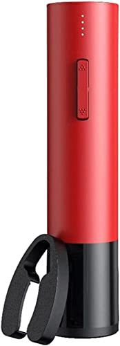 CAFFIA Apri di Bottiglie di Vino Elettrico, Apri di cavatappi Automatici Ricaricabili con taglierina for Fogli e USB Cavo di Ricarica
