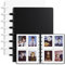 2 Pack Kpop Photocard Binder Set (Black + White) | 20 Pages & 80 Double-Sided Pockets per Set | Holds 2x3 Inch Cards, Display 320 Photos | DIY Kpop Collector Album