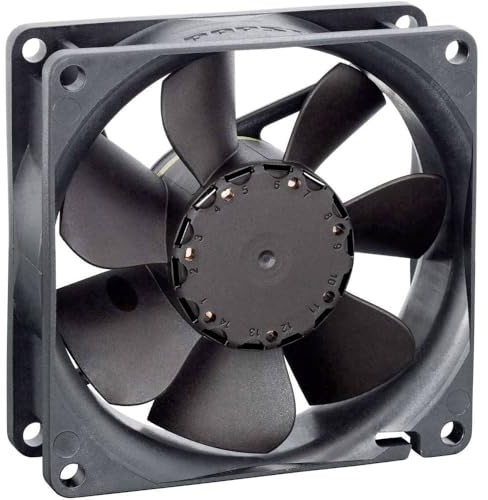 EBM Papst 8412NGH Axiallüfter 12 V/DC 78 m³/h (L x B x H) 80 x 80 x 25.4mm