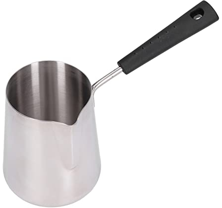 Cafetera Turca de Inducción Cafetera Turca 23 × 13 × 10 Cafetera Turca 600 Ml Acero Inoxidable Brillante Resistente a Altas Temperaturas Fácil de Calentar