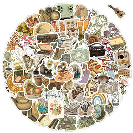 Gadpiparty 110stücke Laptop-aufkleber Mit Muster Bunte Aufkleber Für Skateboard Computer Telefon Helm Fahrrad Koffer Gepäck Wasserflasche Kühlschrank Notizbuch Kalender Diy-dekoration Laminie