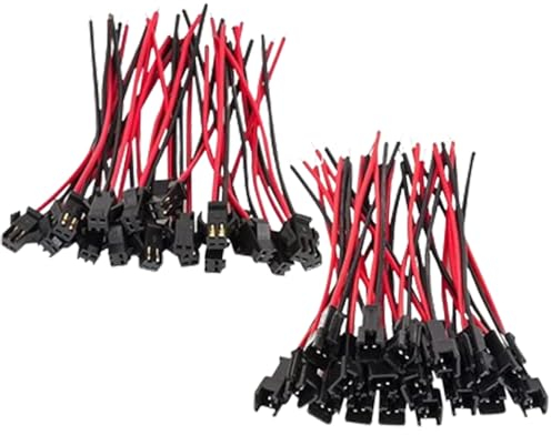 10 Paar JST SM 2 Poliger Stecker Männlichen und Weiblichen für LED-Downlights und Deckenleuchten